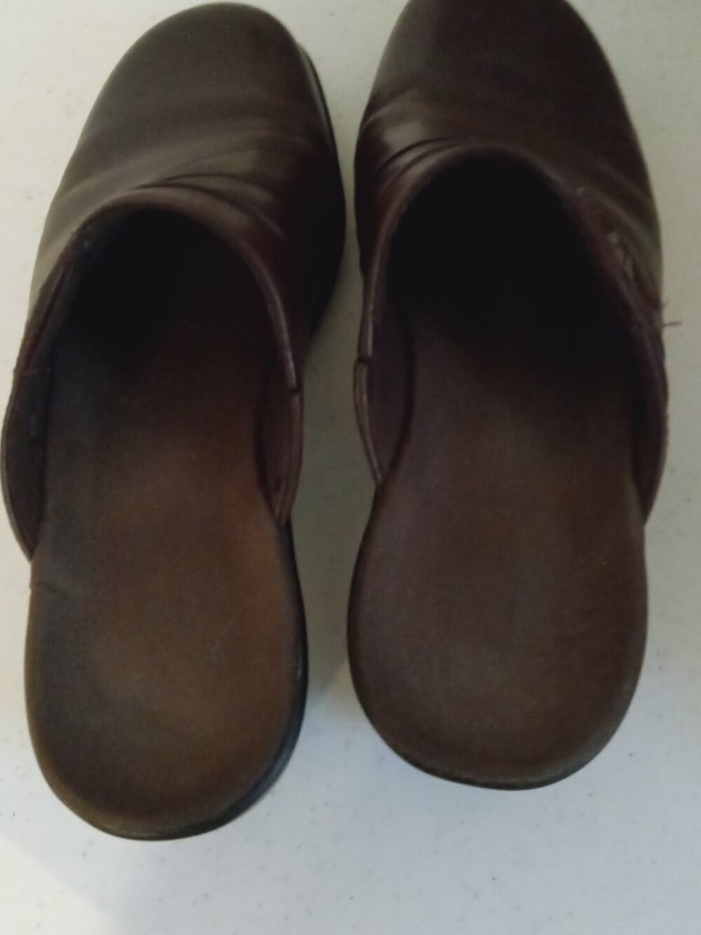 Vintage Clarks Cheyn Madi Dark Brown Slip On 6 M - Picture 3 of 5